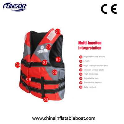 China Adult / Children EPE Foam YAMAHA Life Jacket , Safety Youth Xl Life Jacket supplier